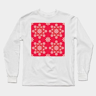 Snow flakes pattern Long Sleeve T-Shirt